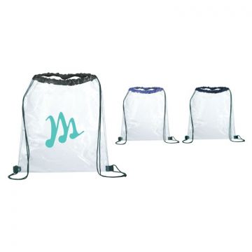 Clear Drawstring Backpack